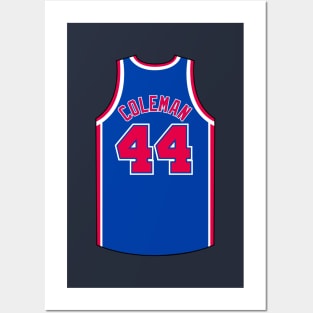 Derrick Coleman New Jersey Jersey Qiangy Posters and Art